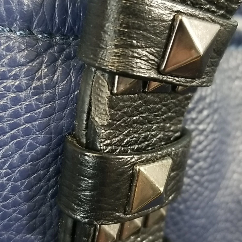 𝅺sergio Renato large Leather Bag